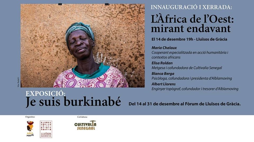 No te pierdas nuestro próximo evento solidario en Barcelona. Toda la recaudación irá destinada a los proyectos de Alblamoving en Burkina Faso